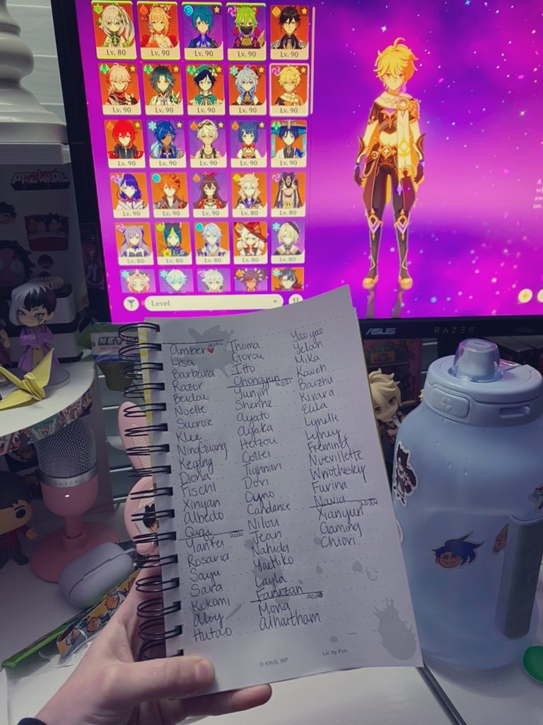 time to level up 😭 Genshin Impact HoYoLAB