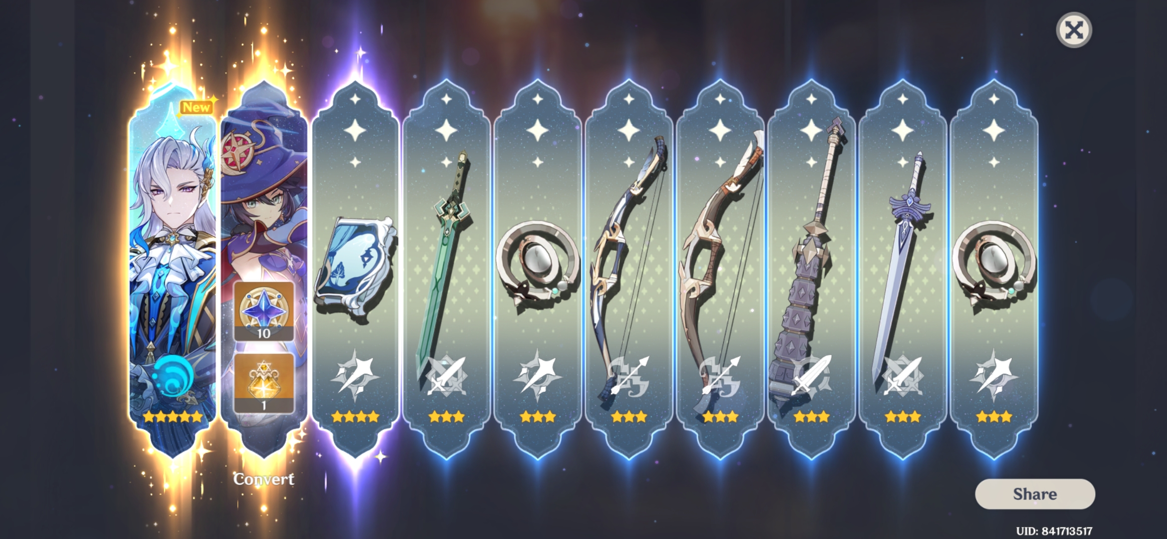 First double 5 star 🌟 Genshin Impact | HoYoLAB