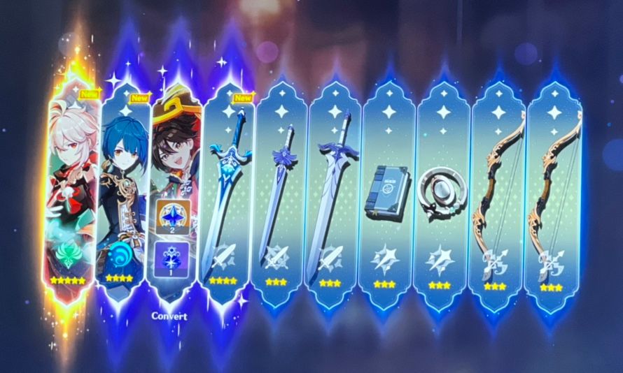 First 10 pull of new banner! Genshin Impact | HoYoLAB