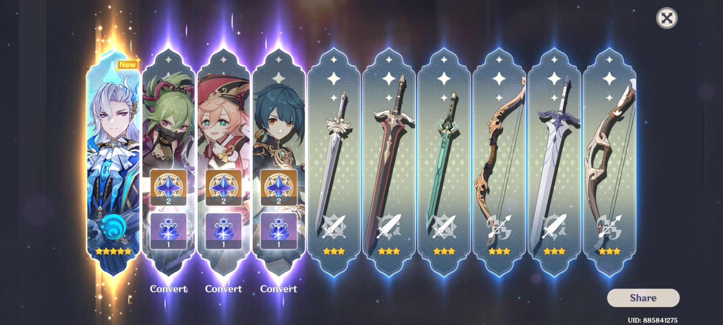 NEUVILLETTEEE OH MY GOD THAT TOO ON THE FIRST TEN PULL Genshin Impact ...