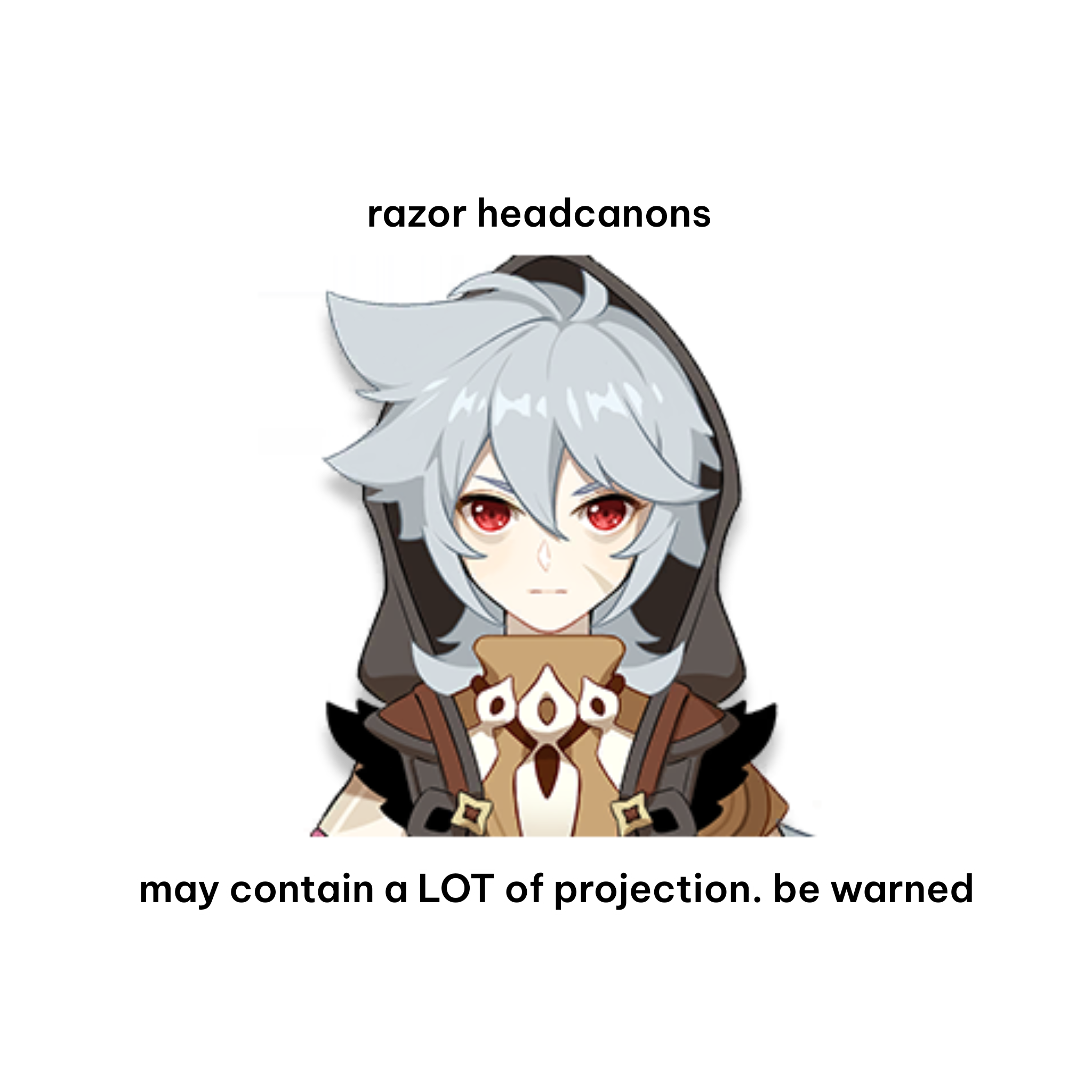 my razor hcs (TW: OPINION) Genshin Impact | HoYoLAB