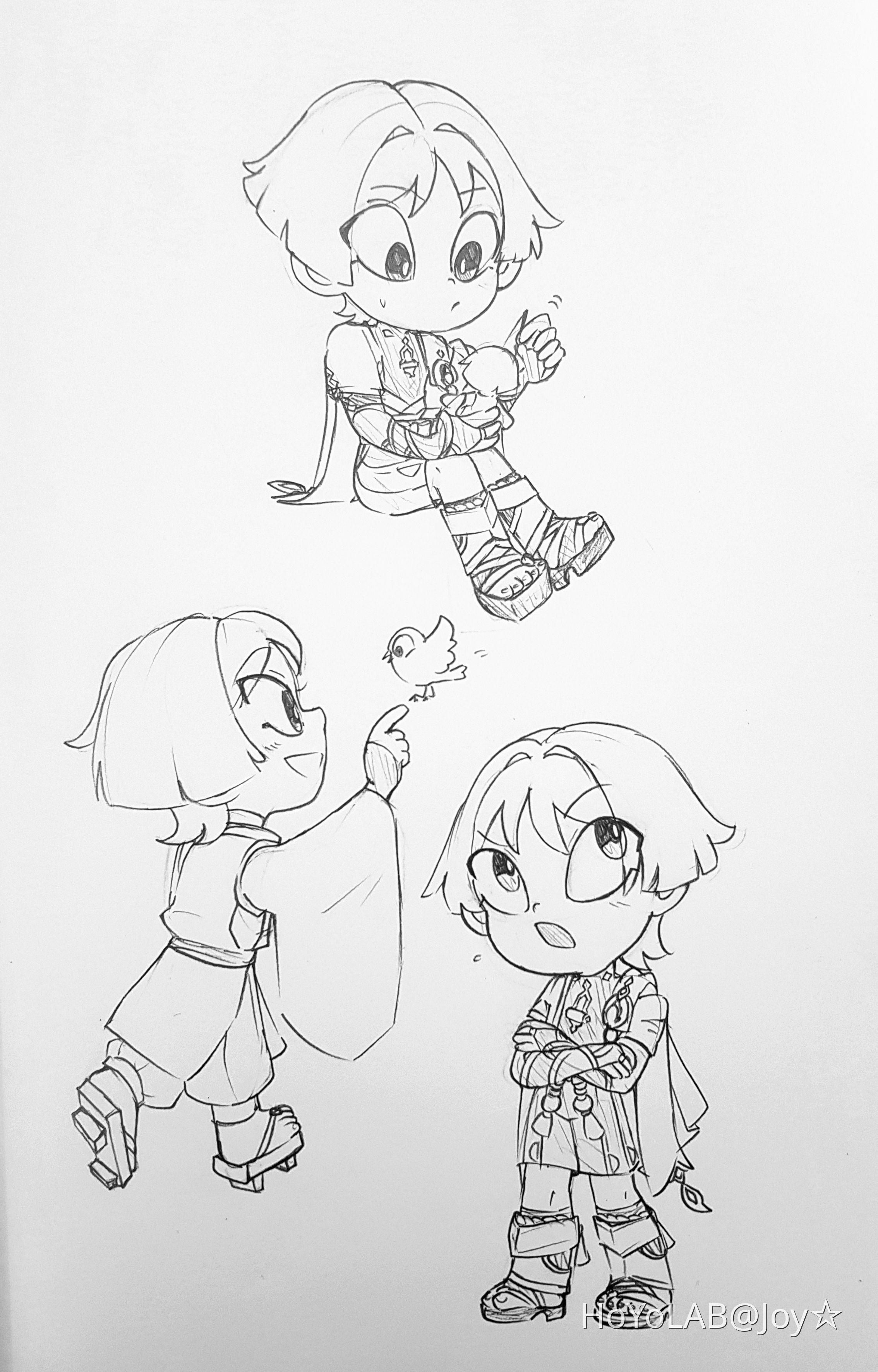 미국 카툰식 방랑자 Genshin Impact | HoYoLAB