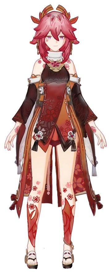 Pyro Yae Miko! Genshin Impact | HoYoLAB