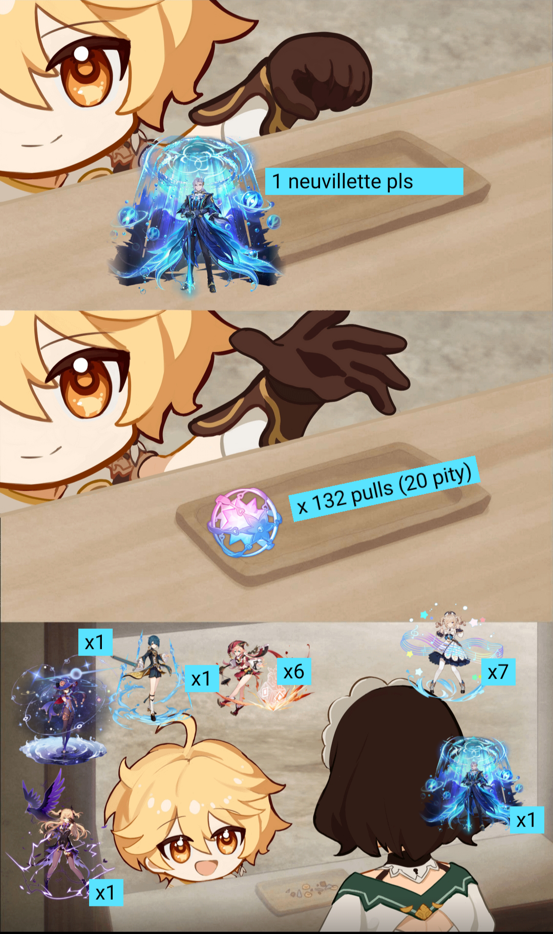 How my first five star pull went Genshin Impact | HoYoLAB