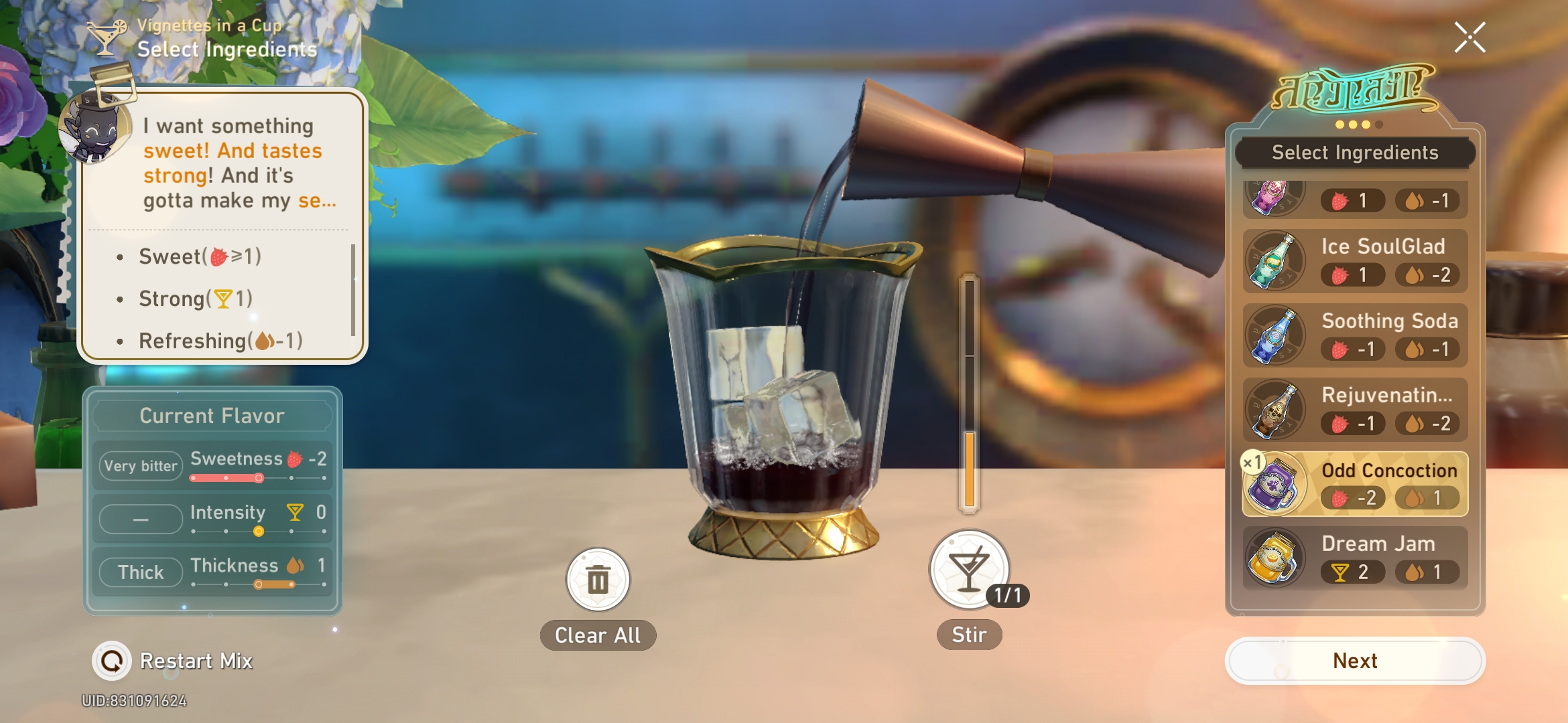 True Balanced Drink (Small Glass) Honkai: Star Rail | HoYoLAB