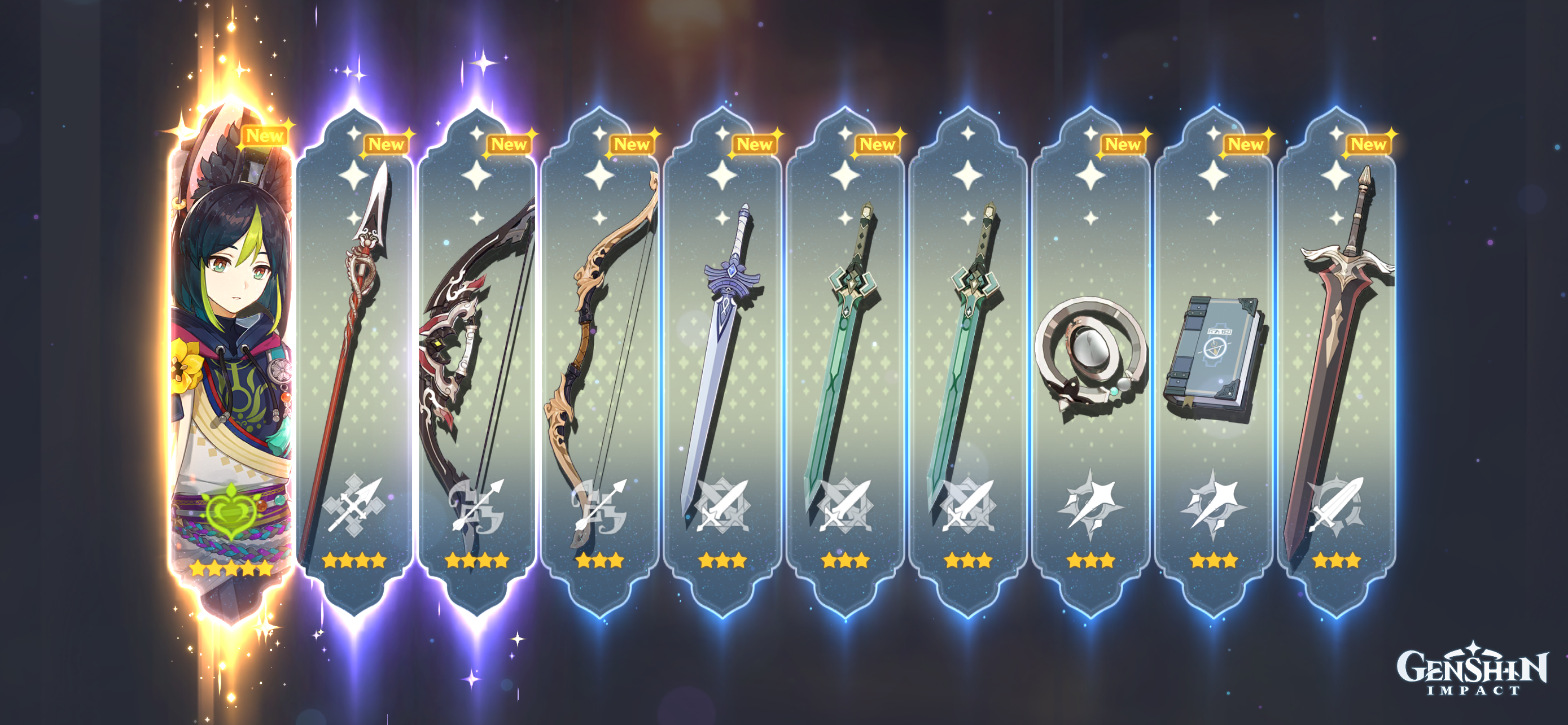 First ten pull Genshin Impact | HoYoLAB