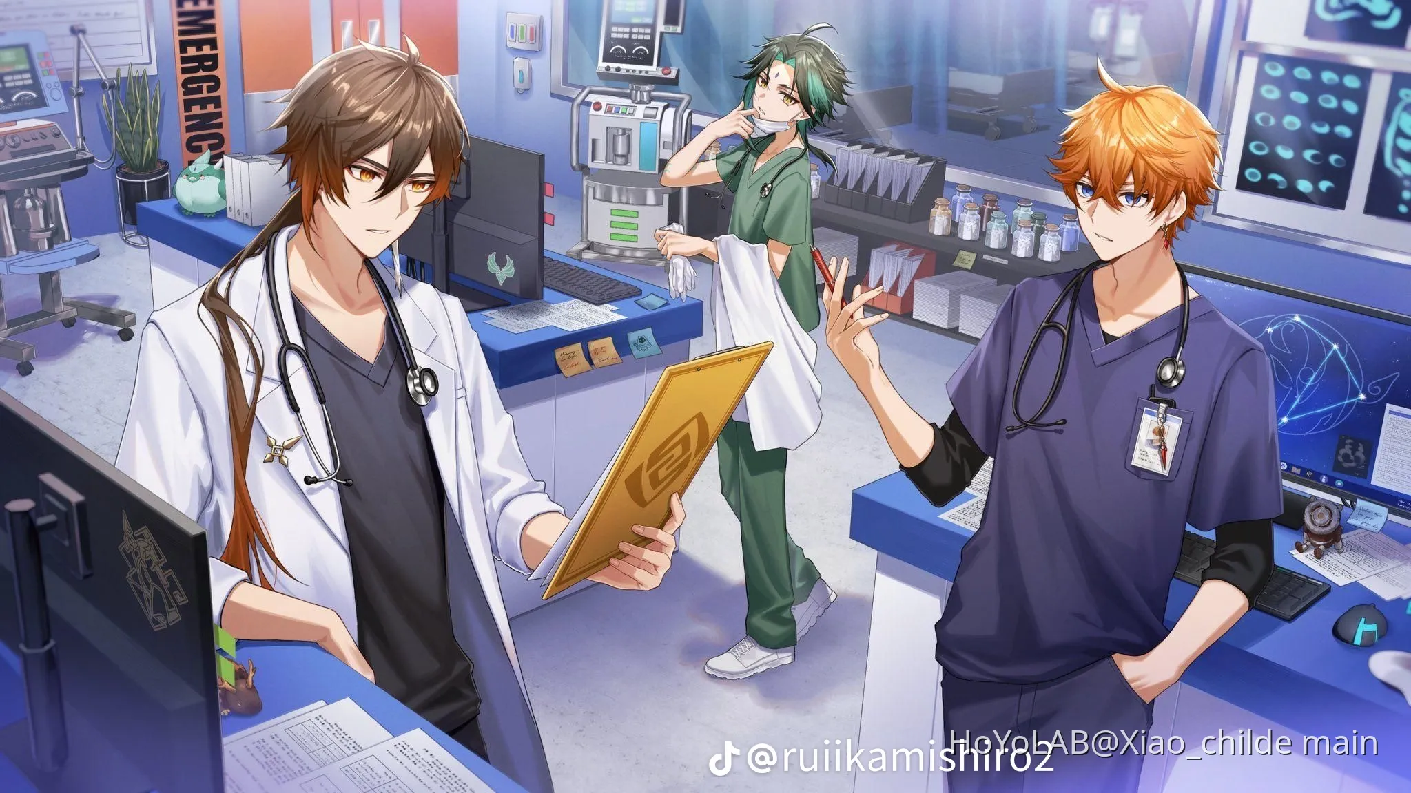 Genshin doctor (this isn't my art) Genshin Impact | HoYoLAB
