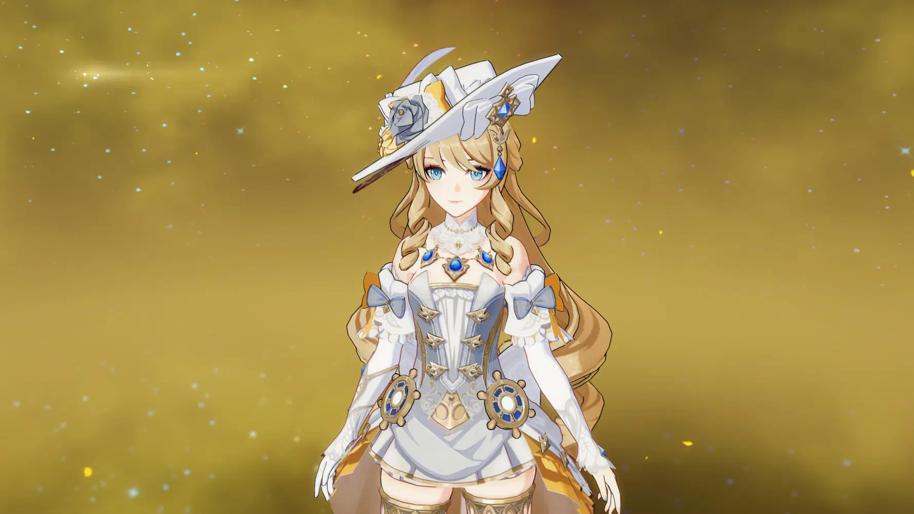 NAVIA in WHITE Dress Dress Code #1 Genshin Impact | HoYoLAB