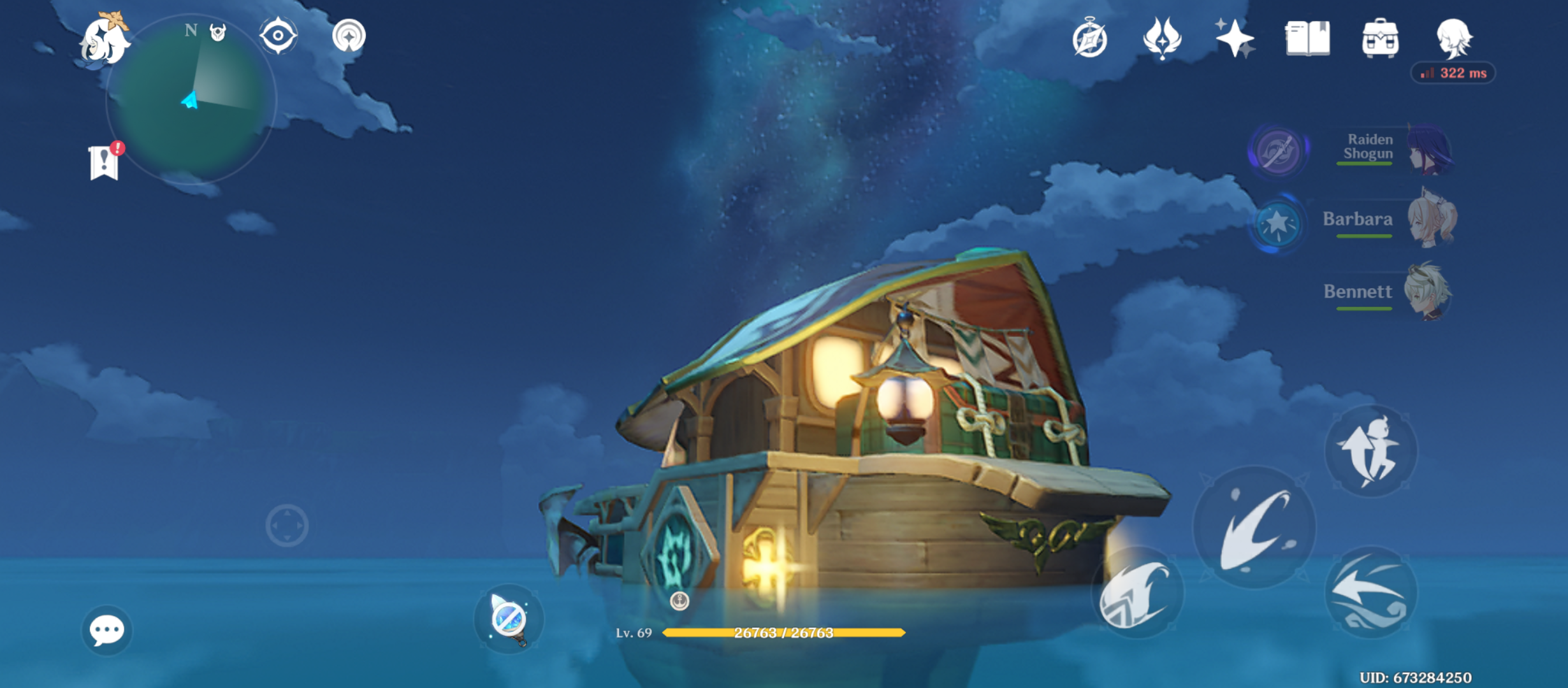 Long trip from seiran to beginning of monstat Island Genshin Impact ...