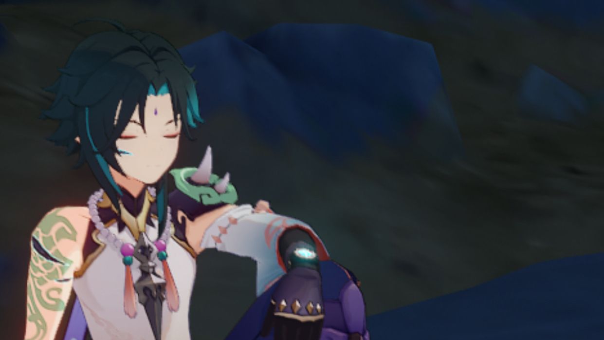 This old charm event when Xiao was sleeping Genshin Impact HoYoLAB