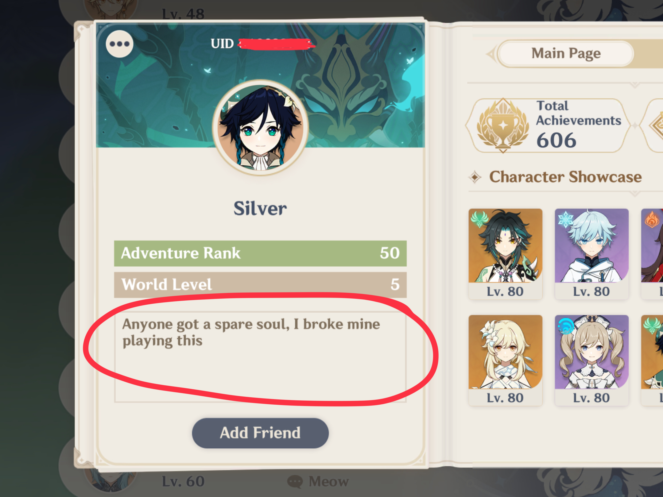 Same bestie, same. Genshin Impact | HoYoLAB
