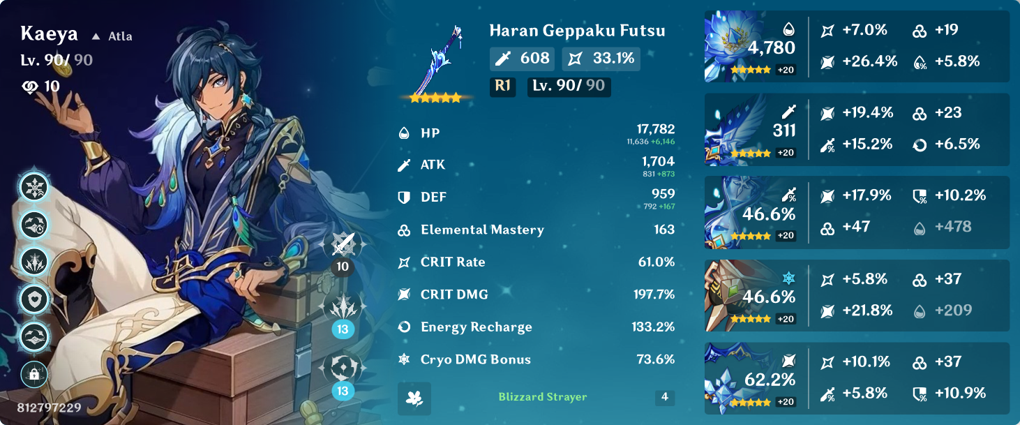 Kaeya has upgraded! Genshin Impact | HoYoLAB