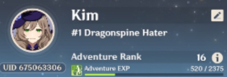 I just made another alt acc cuz my main one is so messed up rn ...