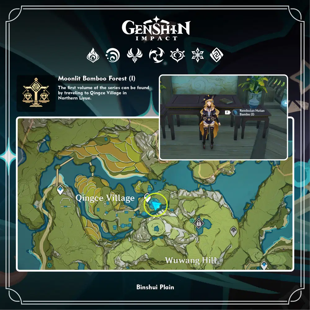 Achievement Liyue | Moonlit Bamboo Forest Genshin Impact | HoYoLAB