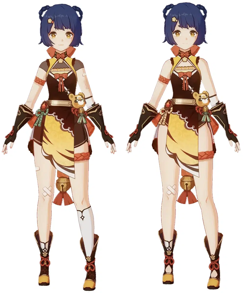 Xiangling Redesign! Genshin Impact | HoYoLAB, image size:1000x1200