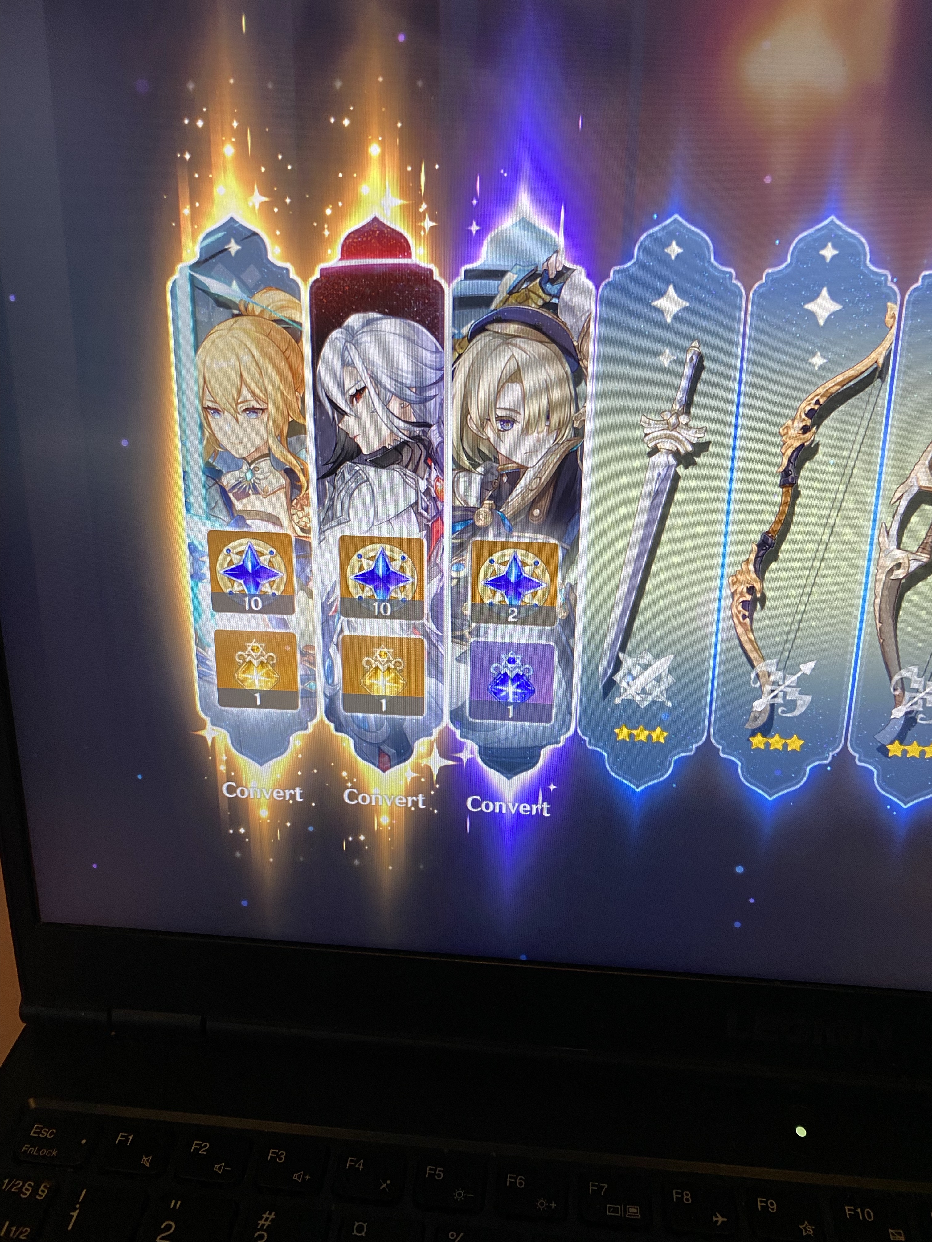 My first time ever getting a double 5 star!! Genshin Impact | HoYoLAB
