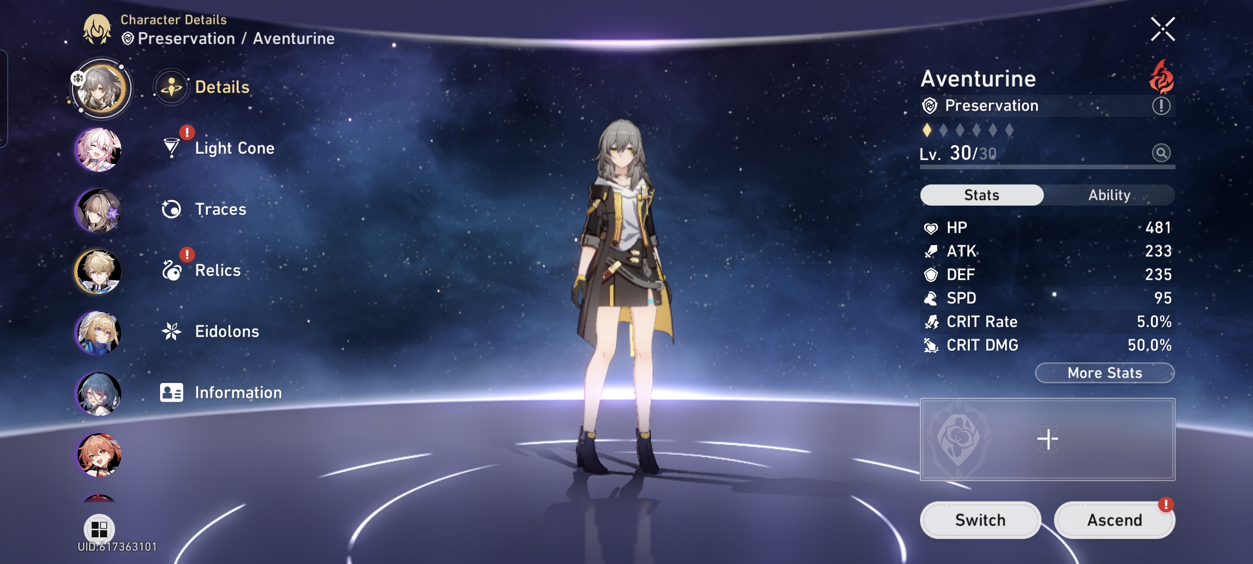 technically e2 aventurine Honkai: Star Rail | HoYoLAB