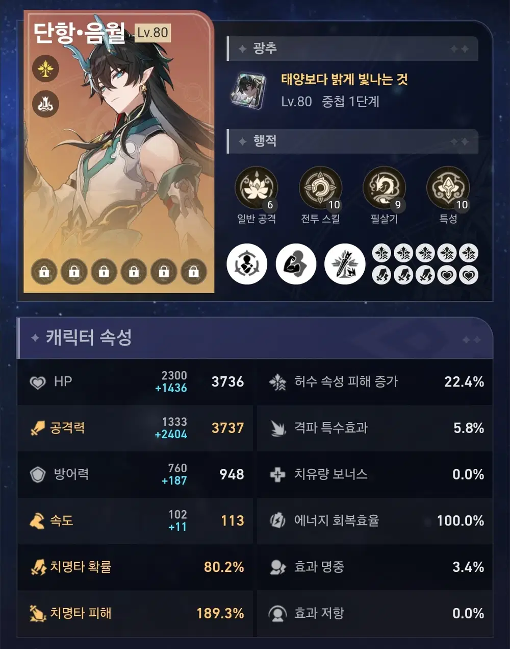 음월...단항보기 싫었는데...쩝... Honkai: Star Rail | HoYoLAB