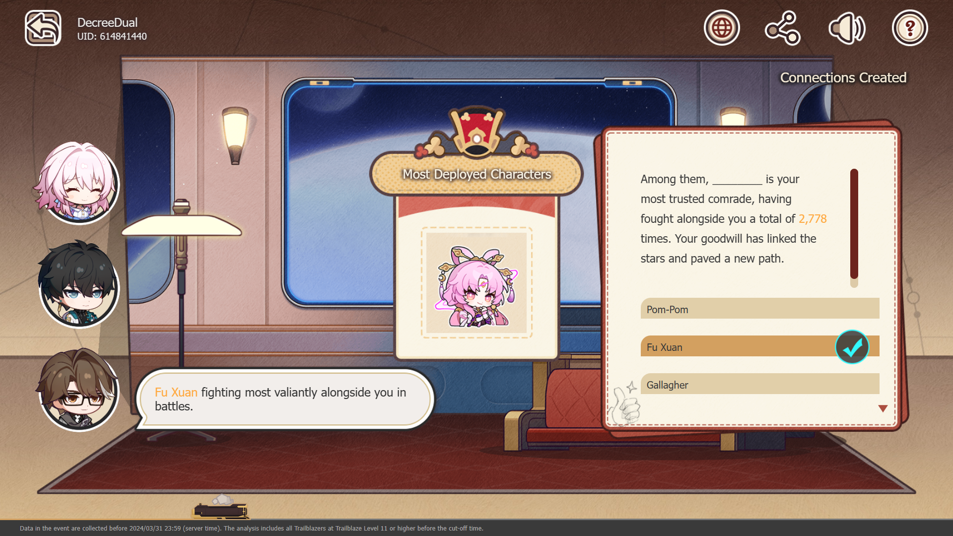 And she was my first limited 5 star! The Master Diviner has carried me ...