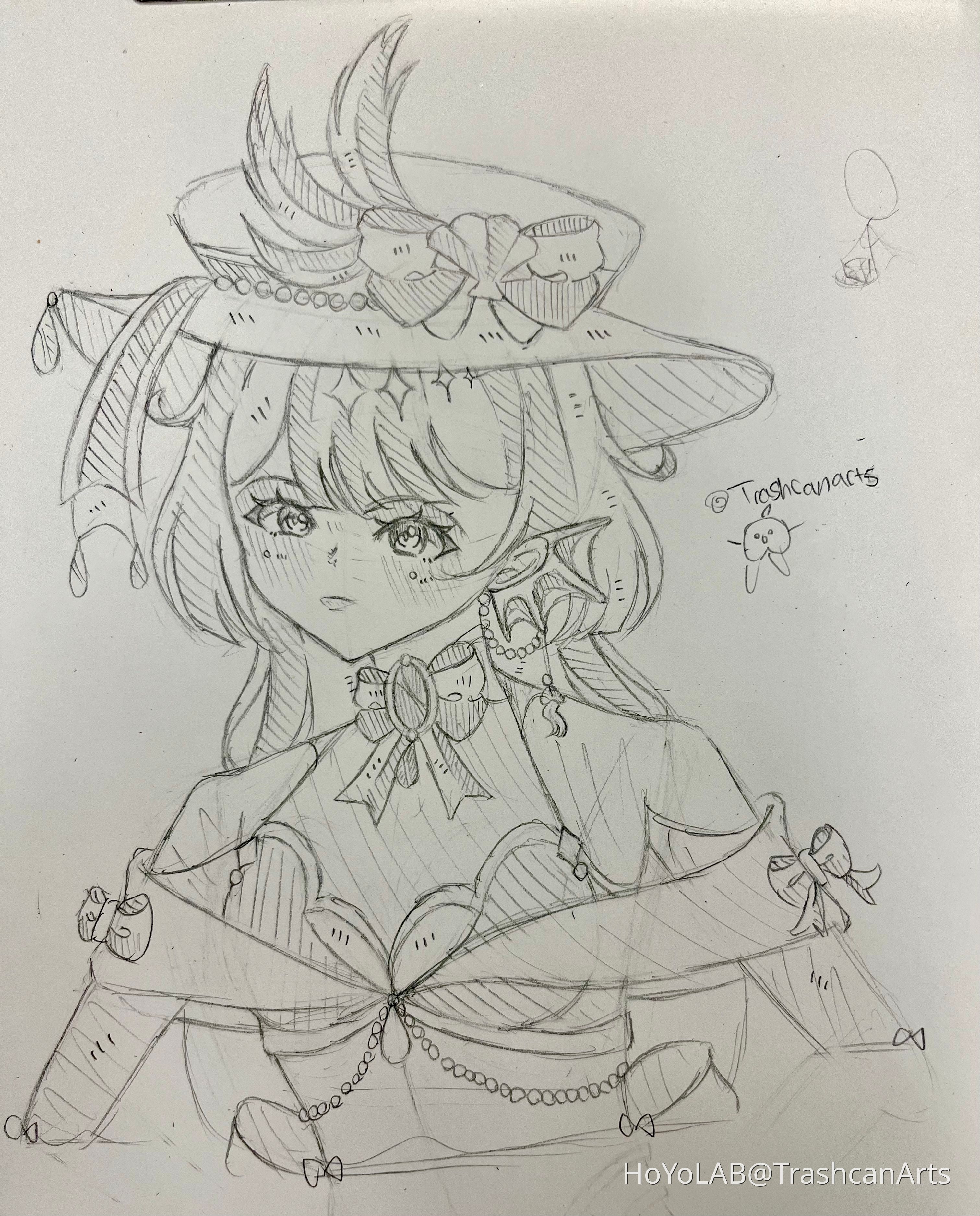 A Little Class Doodle of my Genshin oc Valéria~ Genshin Impact | HoYoLAB