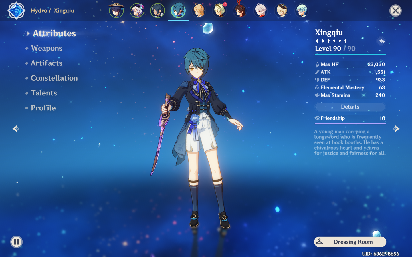 Is my Xingqiu good? Genshin Impact HoYoLAB