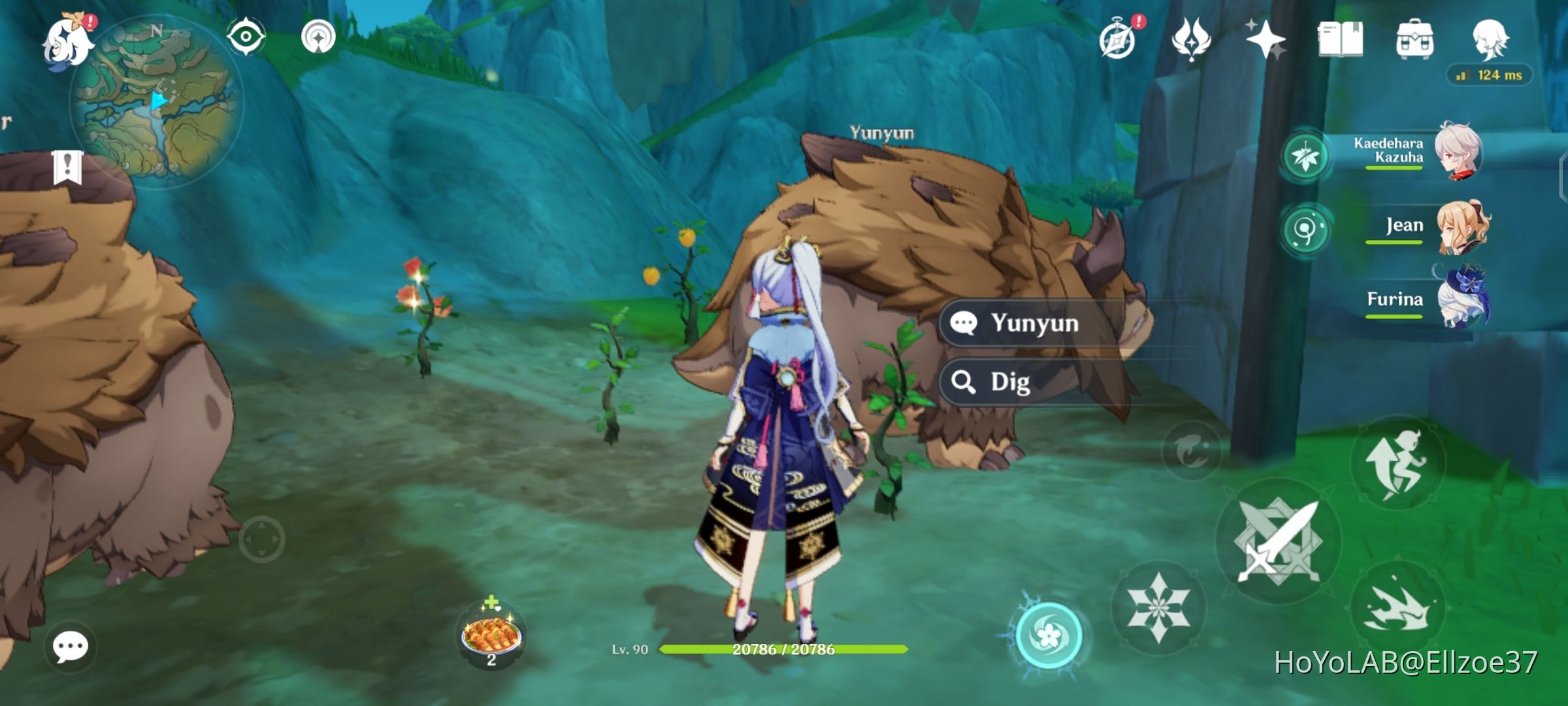 Hidden Chest in Liyue (Between 2 Sumpter Beast/Chili Pepper & Yunyun