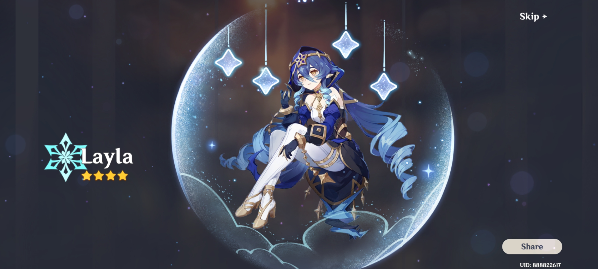 Got Layla in standard banner ❤️😁 Genshin Impact | HoYoLAB
