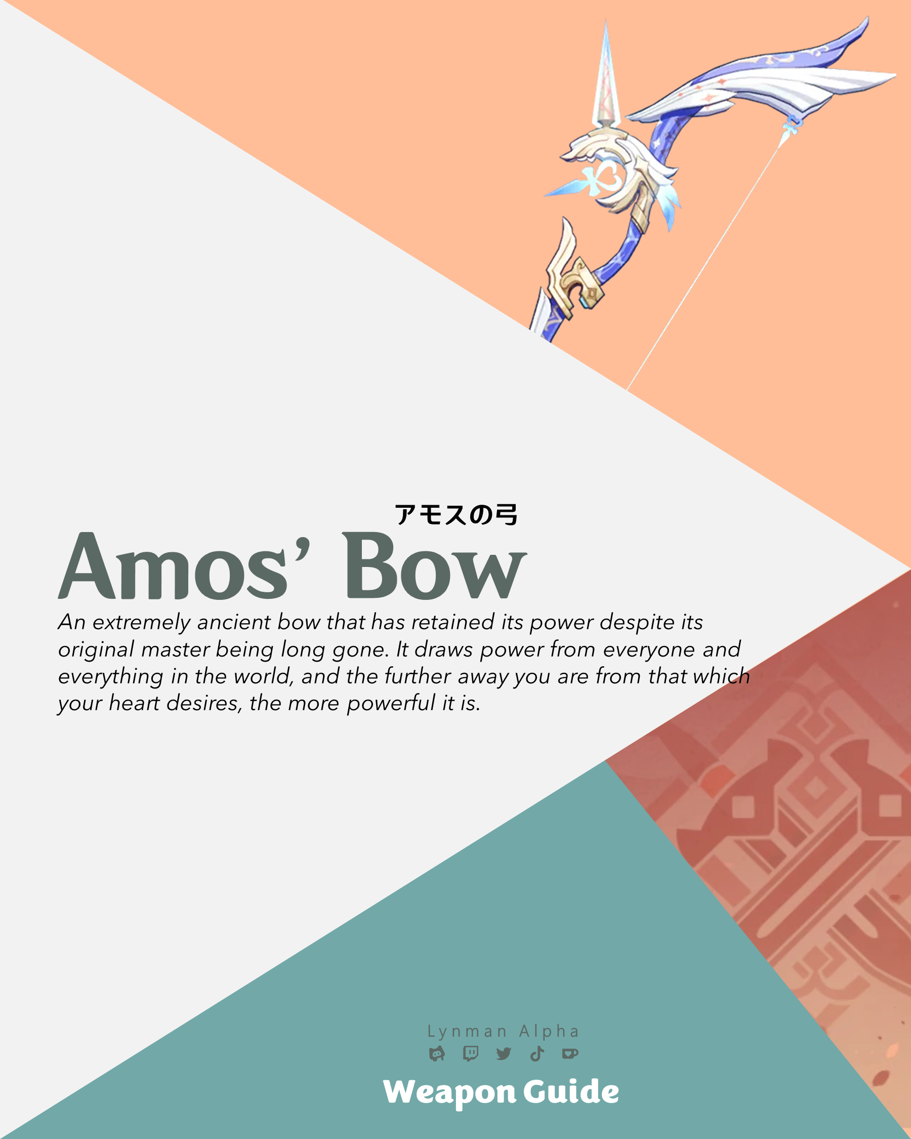 Amos’ Bow Genshin Impact Weapon Guide Genshin Impact HoYoLAB