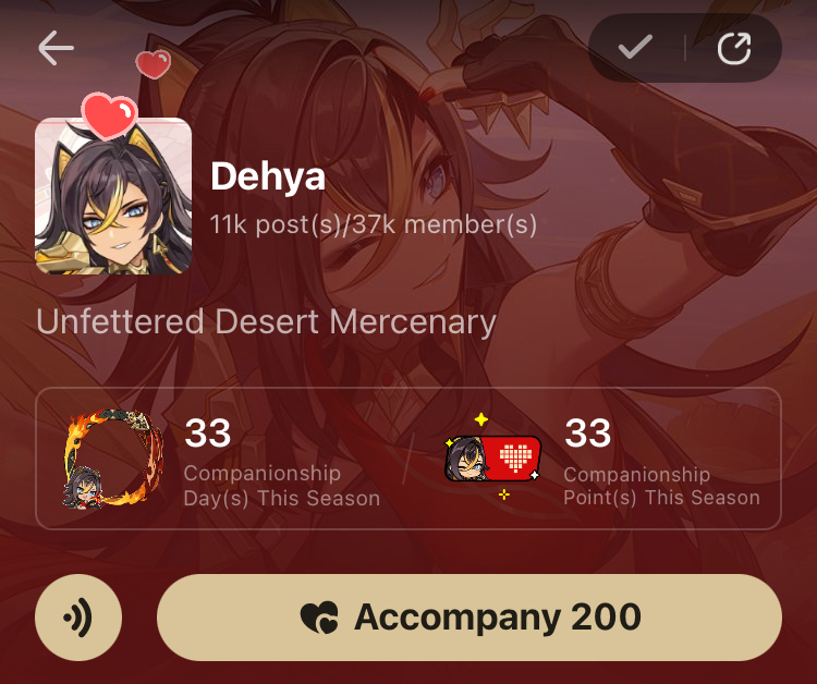 200 days with dehya!! Genshin Impact | HoYoLAB