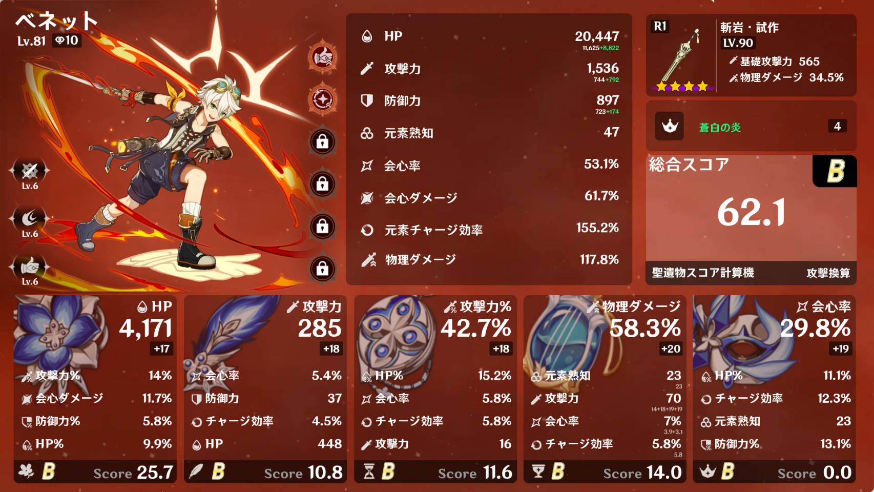 聖遺物…… Genshin Impact | HoYoLAB