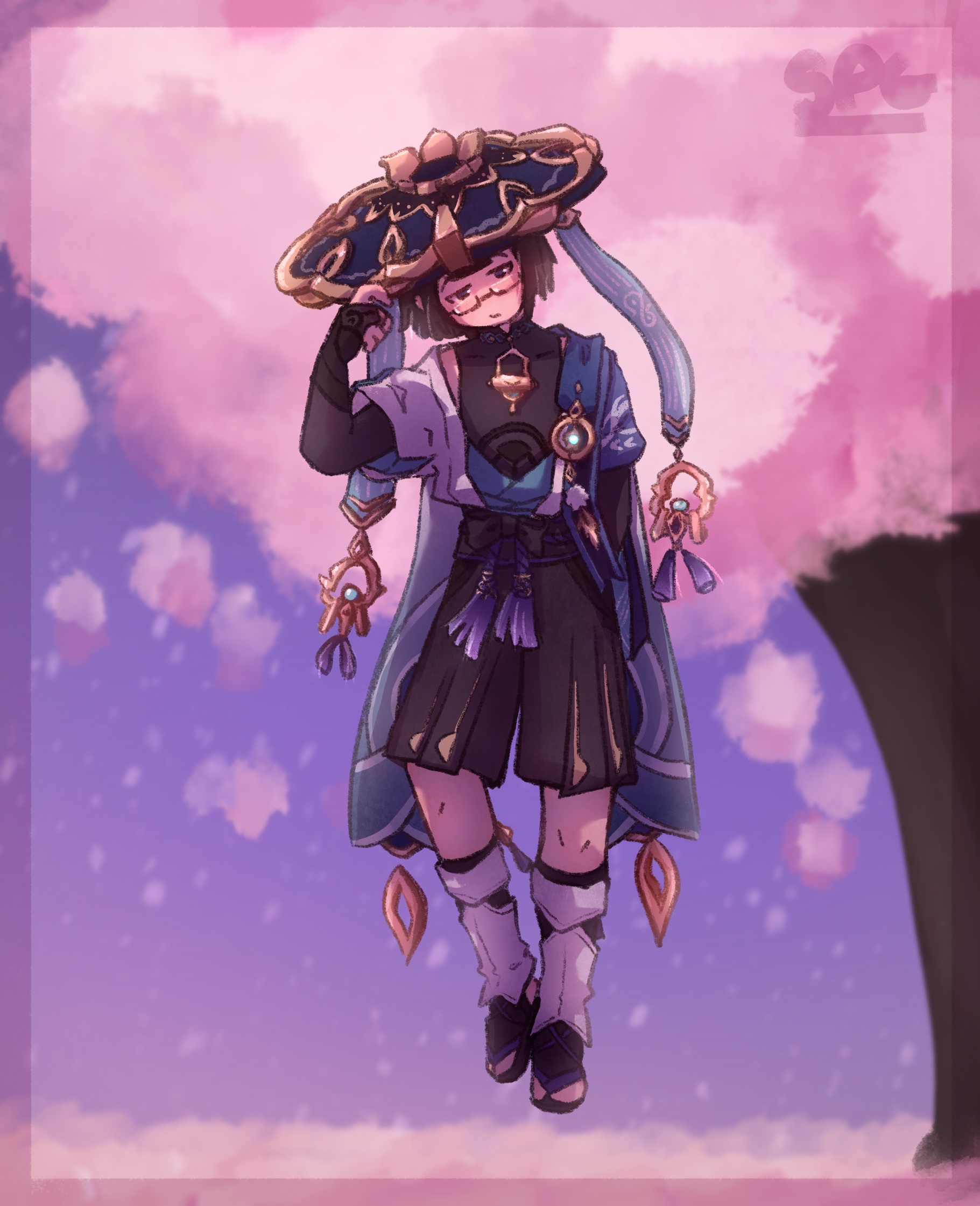 “It’ll be a quick sketch” and then u draw your friend as Wanderer ...