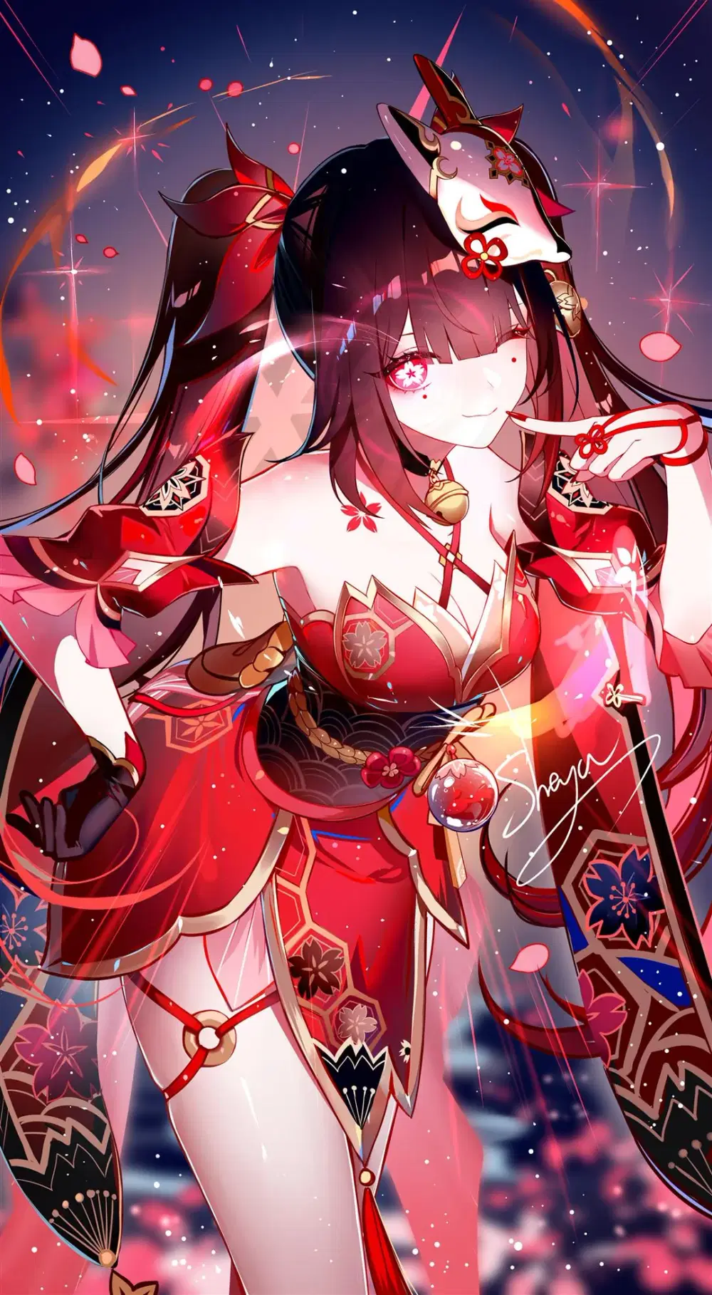 sparkle wallpaper honkai