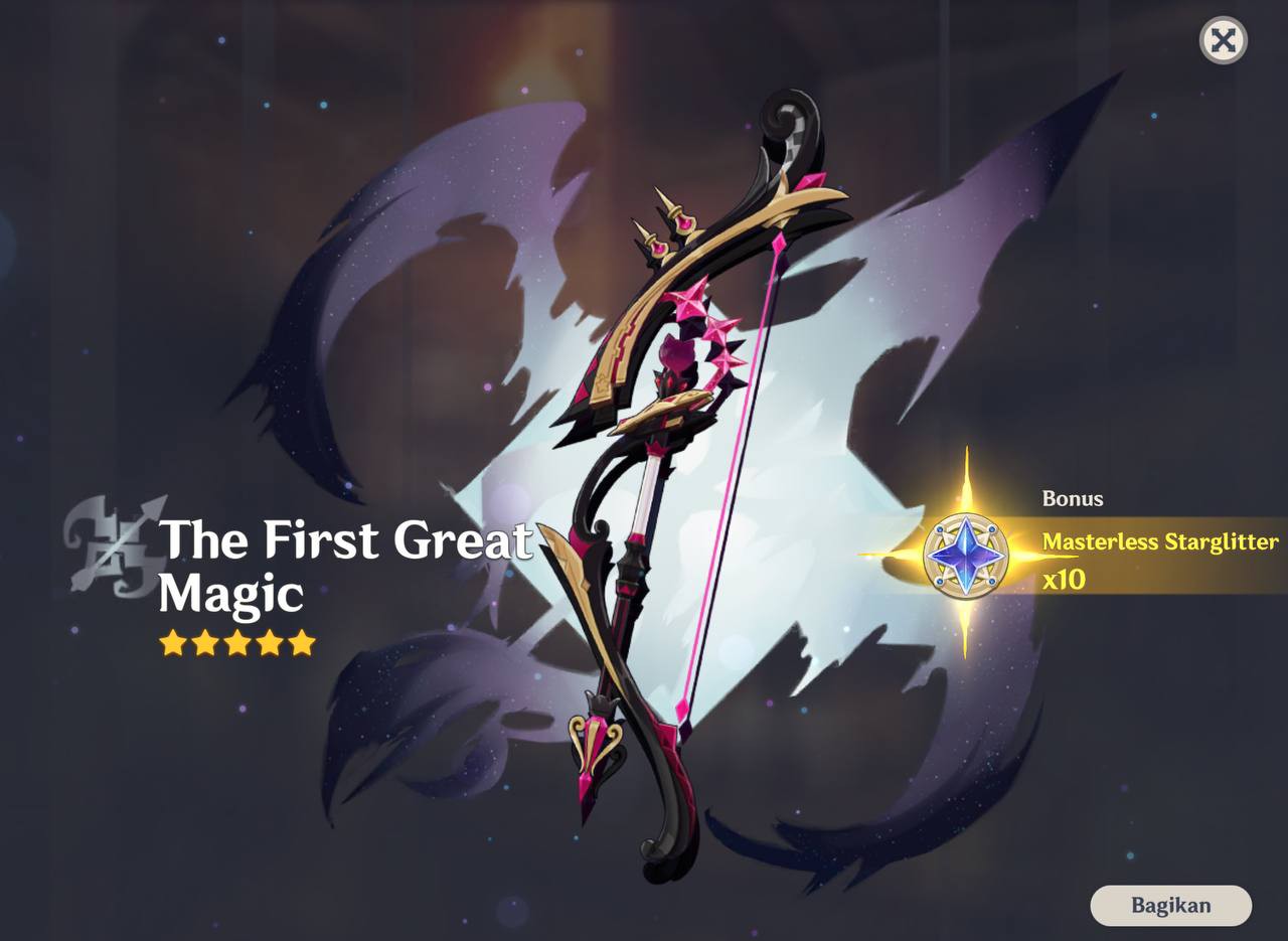 First Great Magic My very first 5 star limited weapon💖 Genshin Impact | HoYoLAB