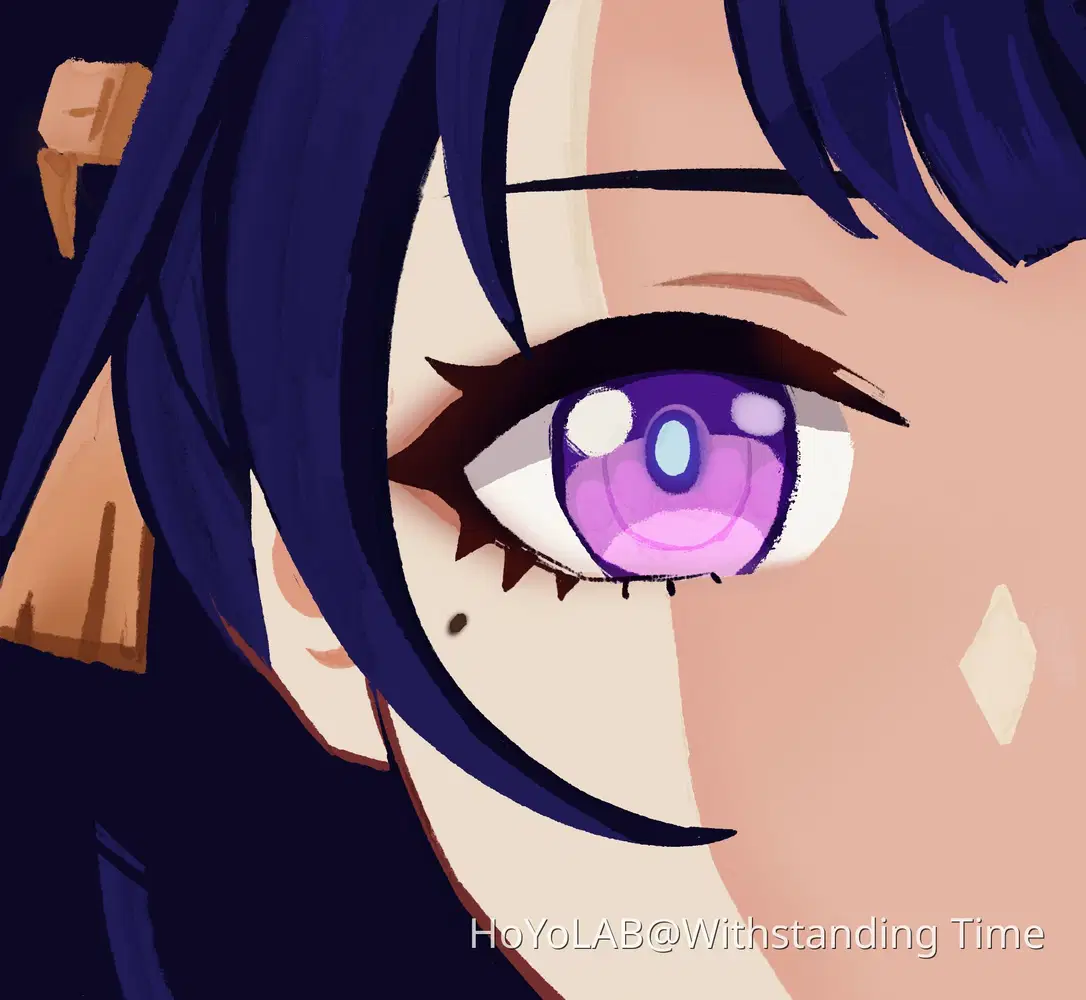 raiden shogun eye study ✨️ Genshin Impact | HoYoLAB