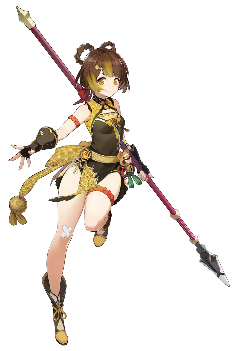 Geo Xiangling Genshin Impact | HoYoLAB, image size:1000x1473