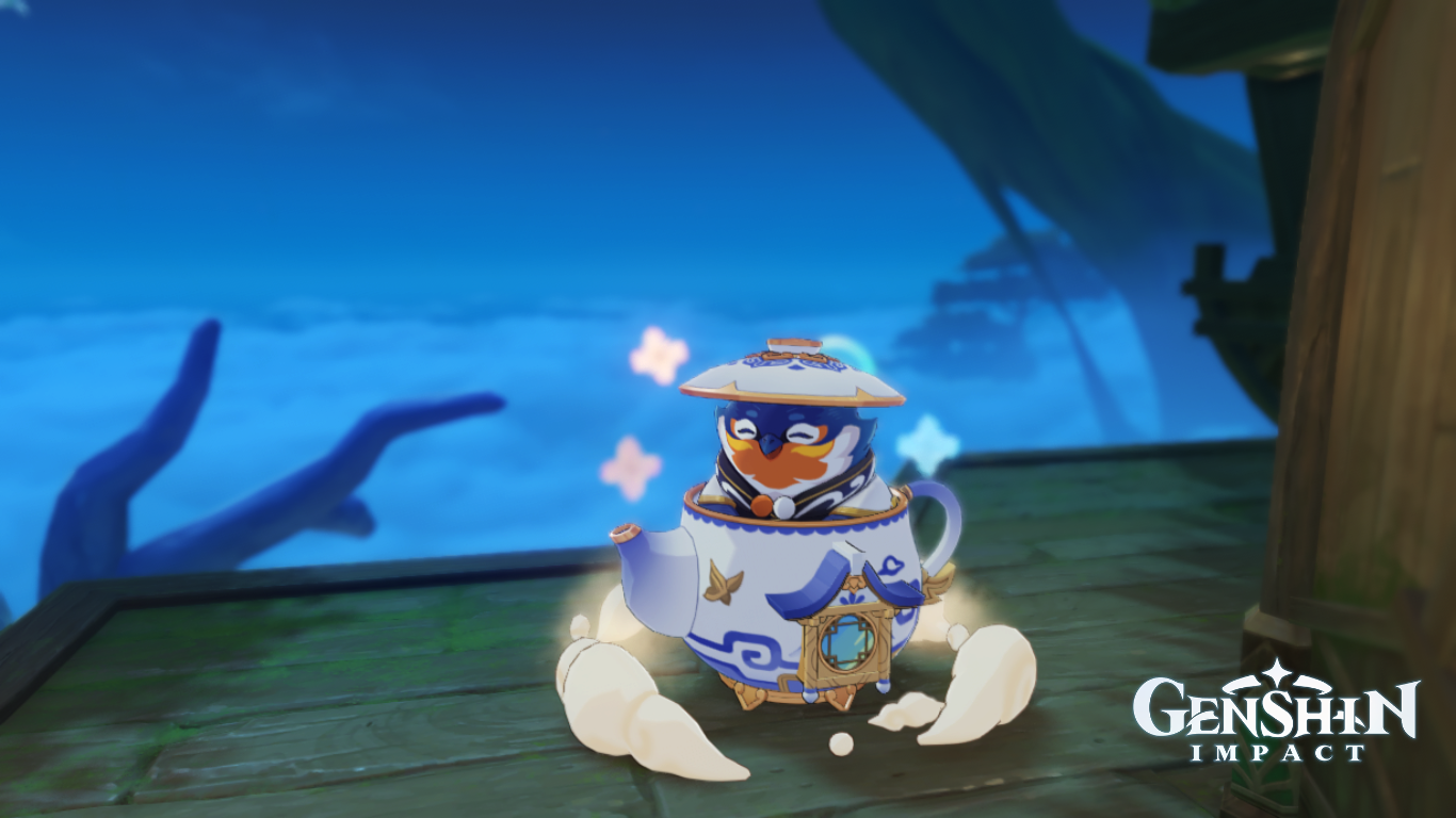 Can I visit your teapot? Genshin Impact HoYoLAB