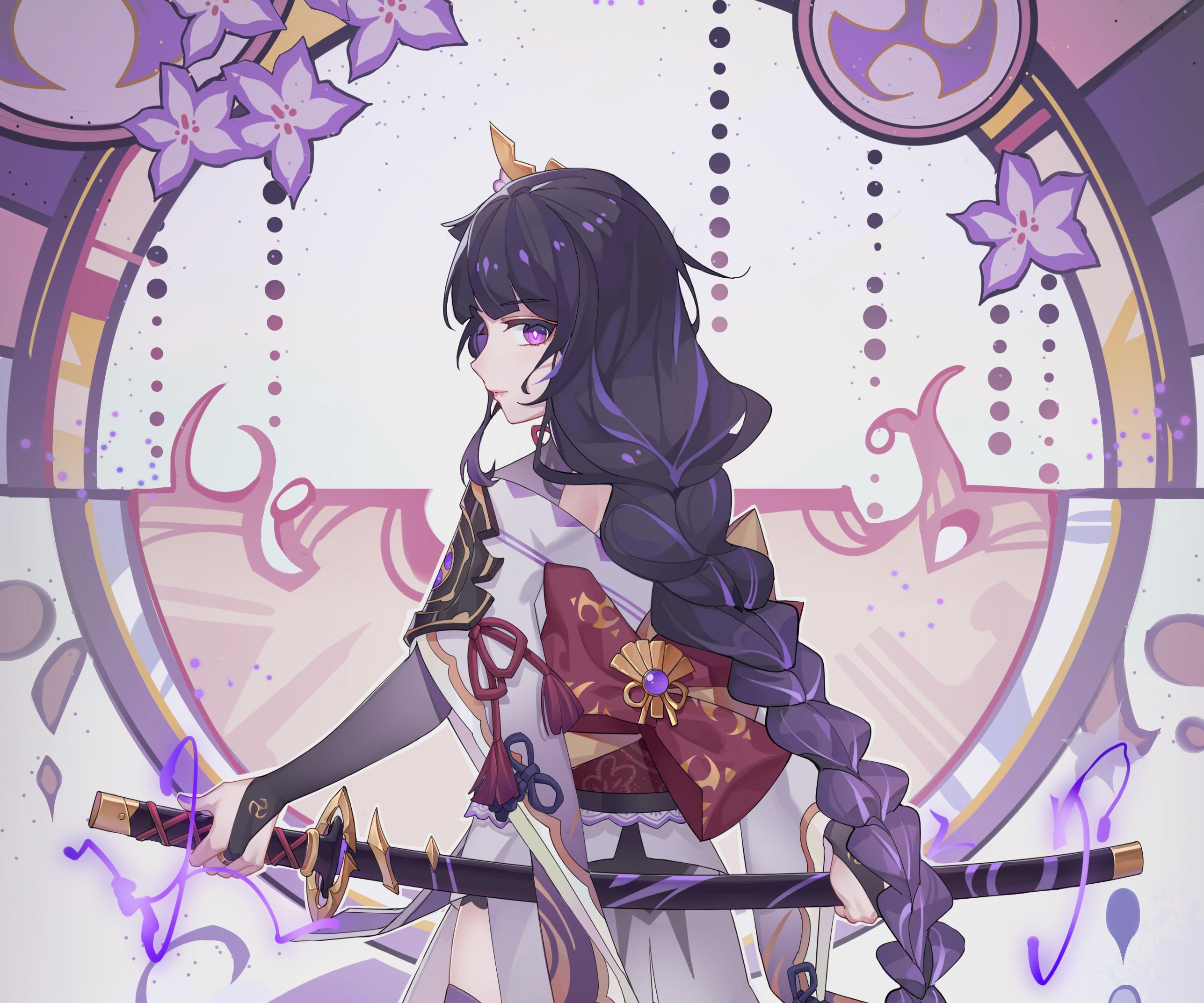 Raiden Shogun Artwork Genshin Impact | HoYoLAB