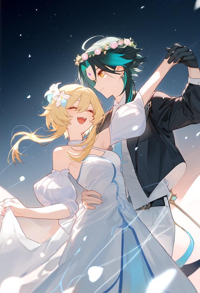 The two love birds! Genshin Impact | HoYoLAB
