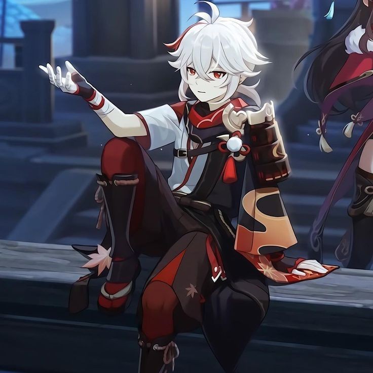 All kazuha's official drip that makes me drip somewhere else