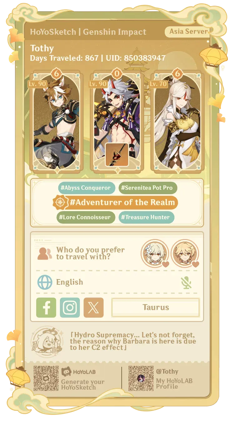 MONOGeo Genshin Impact HoYoLAB