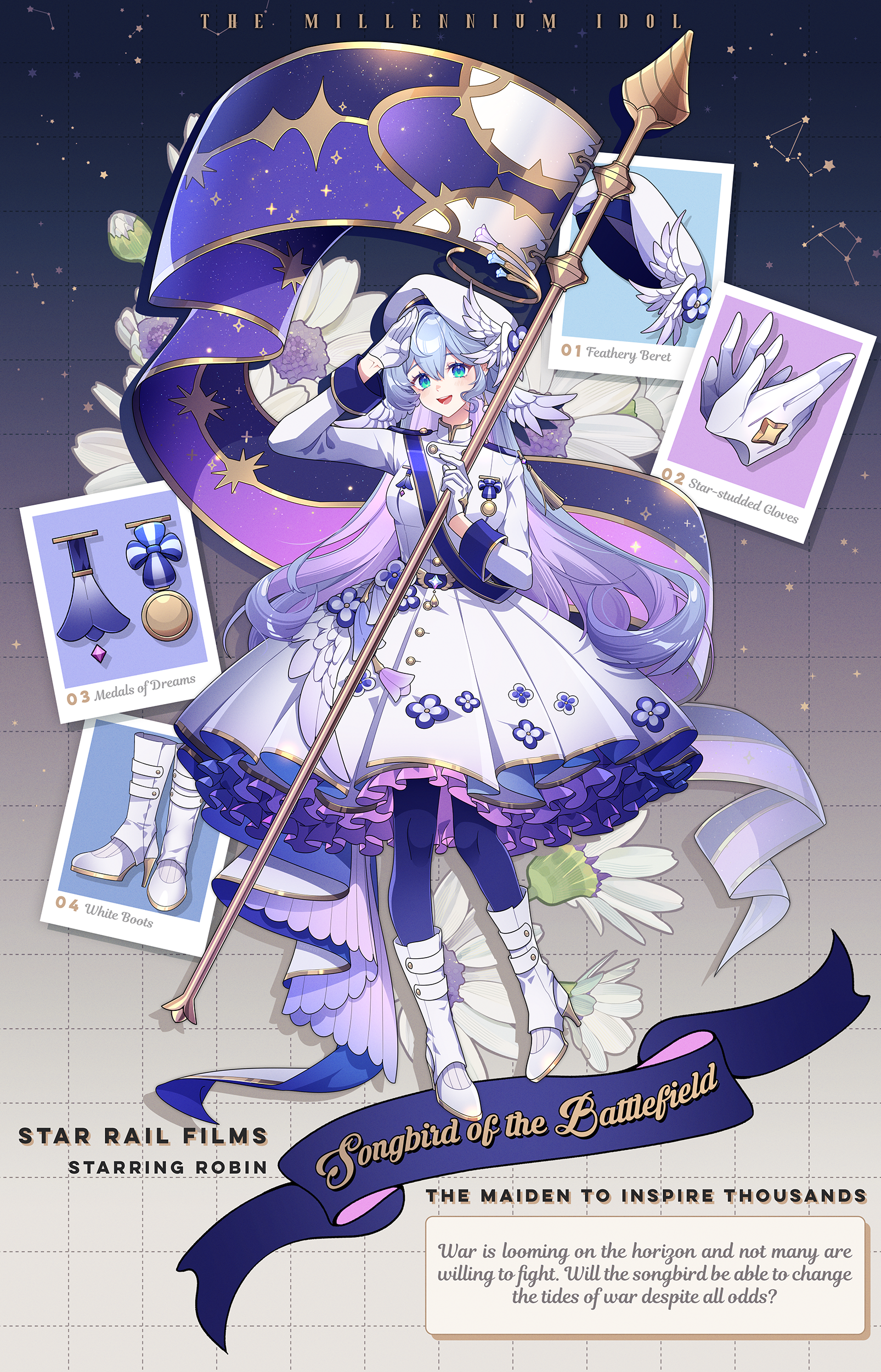 崩壊スターレイル　ロビン　画集　Millennium idol Robin | Whispers of Enchanted Realms | Millennium Idol