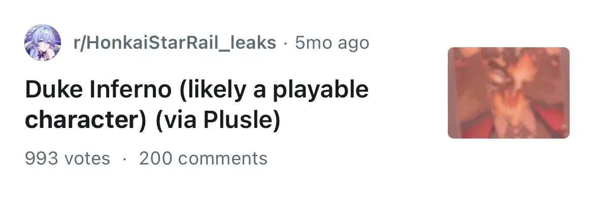 HSR Spoilers: I went to HSR leaks reddit and here’s what I found 