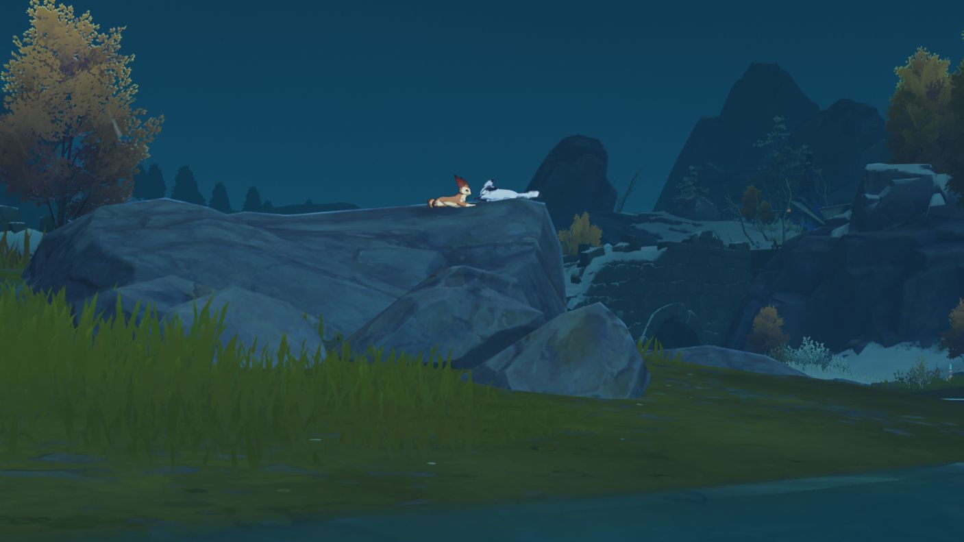 Fox Friends at the Foot of Dragonspine ~☆★ Genshin Impact | HoYoLAB