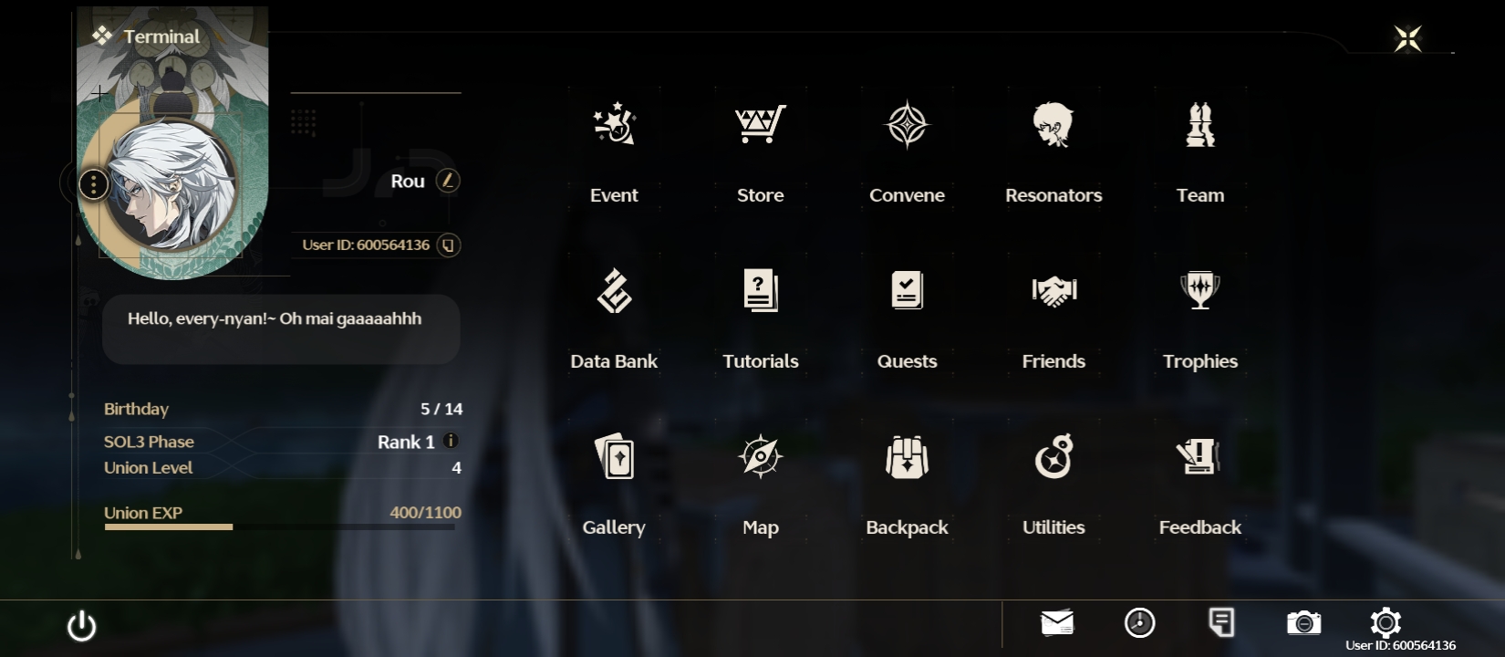 Joined Wuthering Waves Hoyolab