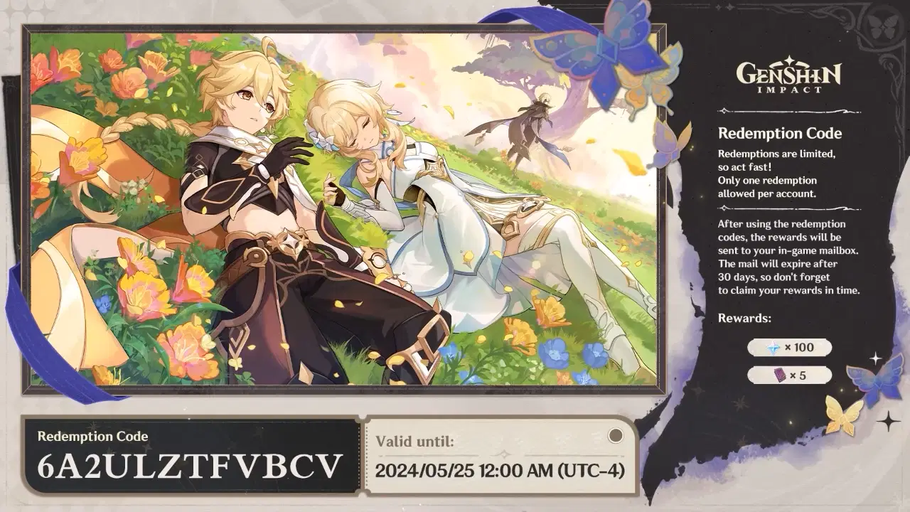 Genshin Impact 4.7 Special Program | Livestream Redemption Codes