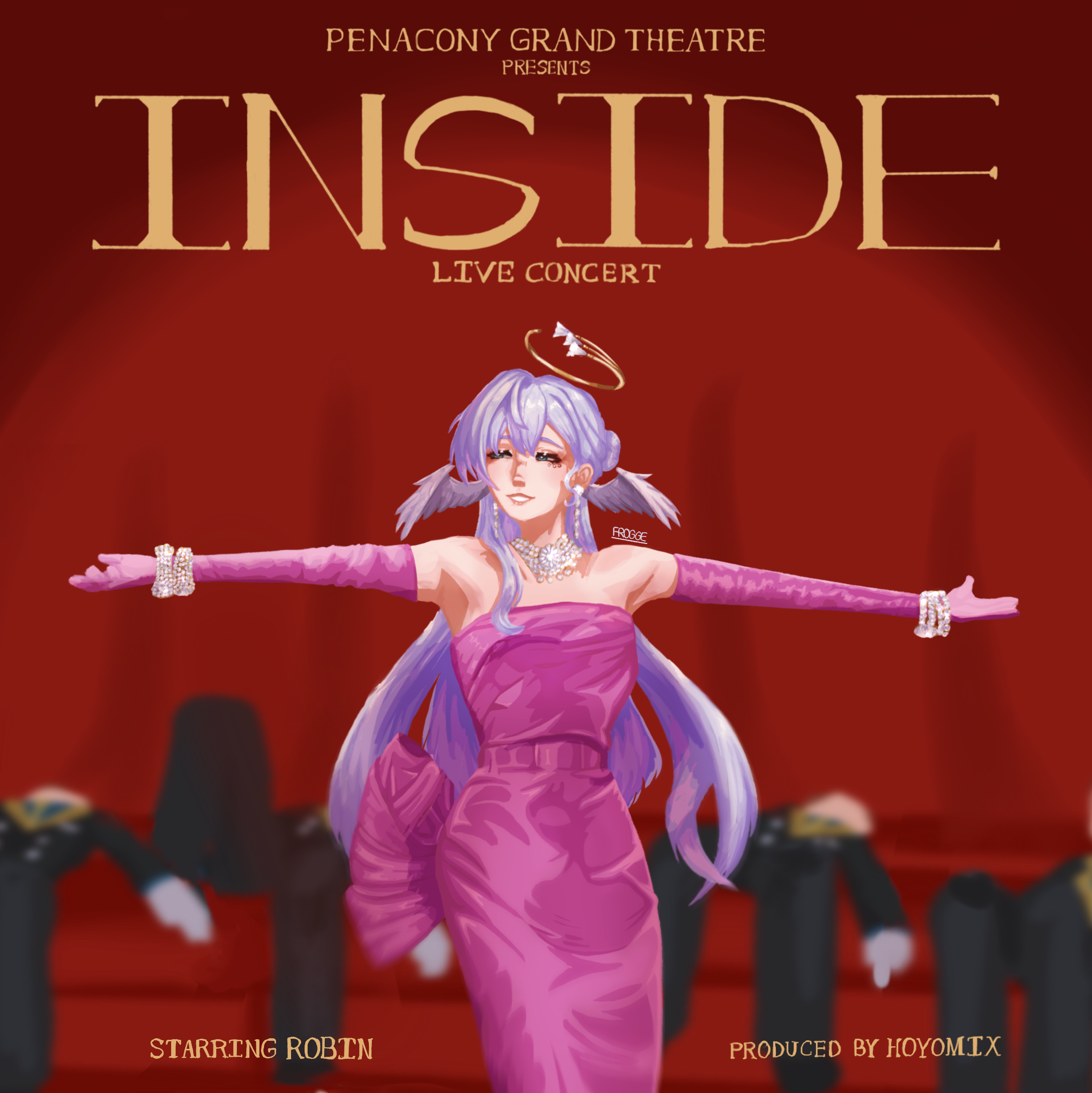 Robin Inside Fanart Contest Submission: “Robin - Inside (LIVE concert ver.)” Honkai ...