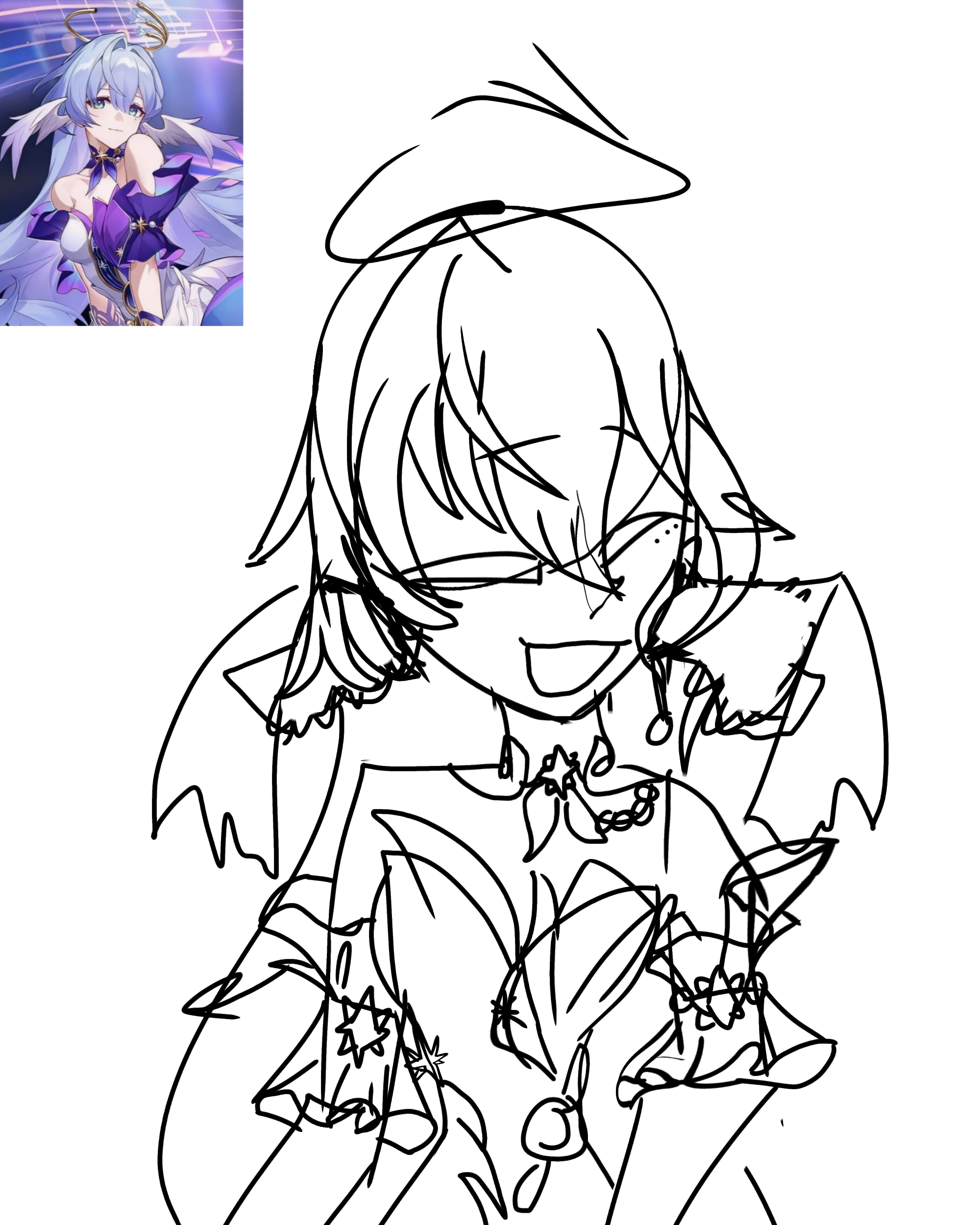 Han Ink Robin how do we feel about this Robin sketch? Honkai: Star Rail | HoYoLAB