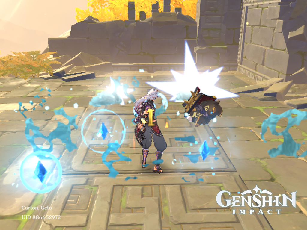 Question about Cutscenes Scripts/Dialogues (Pic for Attention) Genshin