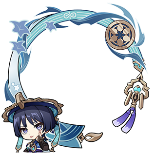 韓国限定】原神カフェ 放浪者／IDカード 名刺 フォトカード