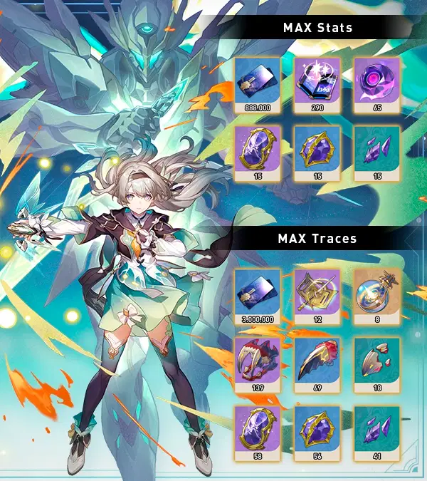 Ver.2.3】Firefly and Jades Ascension&amp;Traces Materials Honkai: Star 